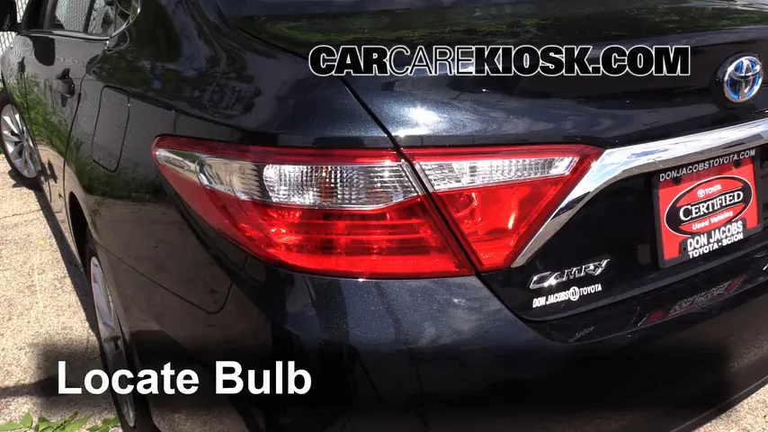 2016 Toyota Camry Hybrid LE 2.5L 4 Cyl. Lights Reverse Light (replace bulb)